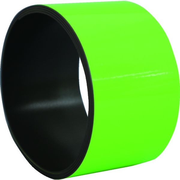 蛍光マグネットシート 50mmX1M グリーン