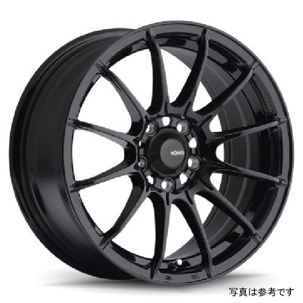 Dial In 15x7 4x100 ET35 Gloss Black