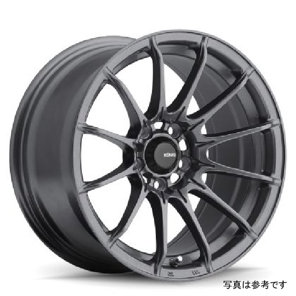 Dial In 15x8 4x100 ET25 Matte Grey
