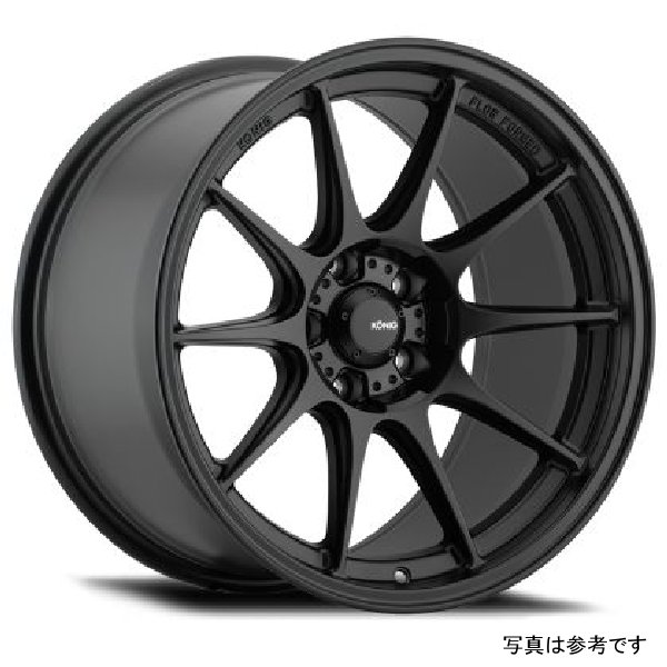 Dekagram 17x9 5x114.3 ET40 Semi-Matte Black