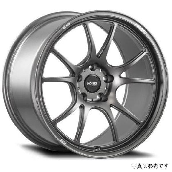 Forged F3S 18X10.5 5X130 ET44 Satin Charcoal Knurled Bead