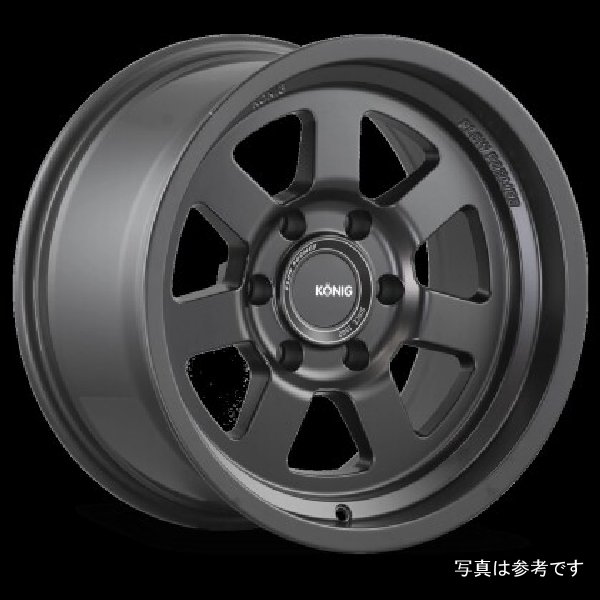 HT2 17X8.5 6X139.7 ET-6 Matte Black