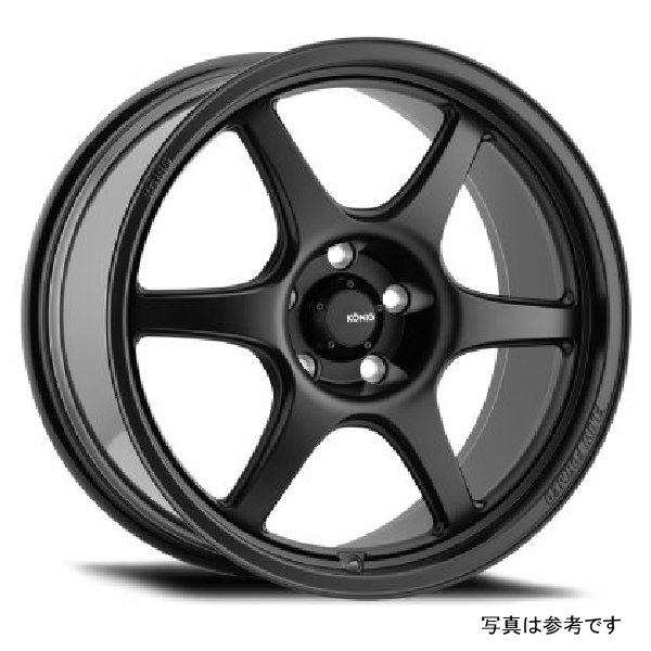 Hexaform 18x9.5A 5x114.3 ET25 Matte Black