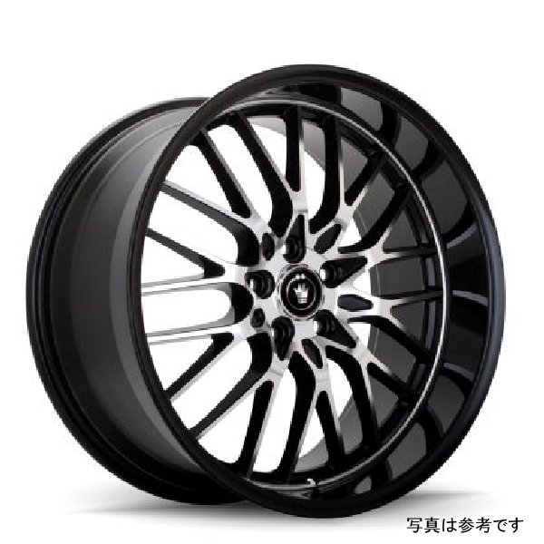 Lace 16x7 10x100/114.3 ET40 Black/Machine Spoke
