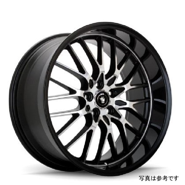 Lace 17x7 10x100/114.3 ET40 Black/Machine Spoke