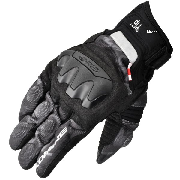 春夏モデル プロテクトメッシュグローブ ネオブラックカモ