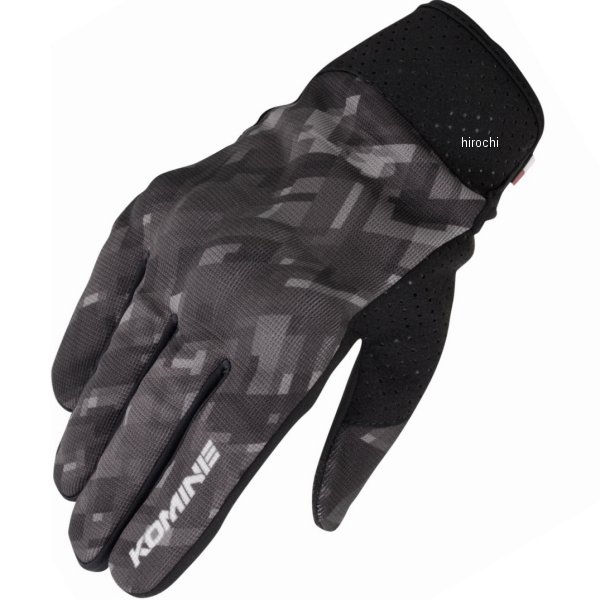 春夏モデル プロテクトライディングメッシュグローブ プレイドブラック