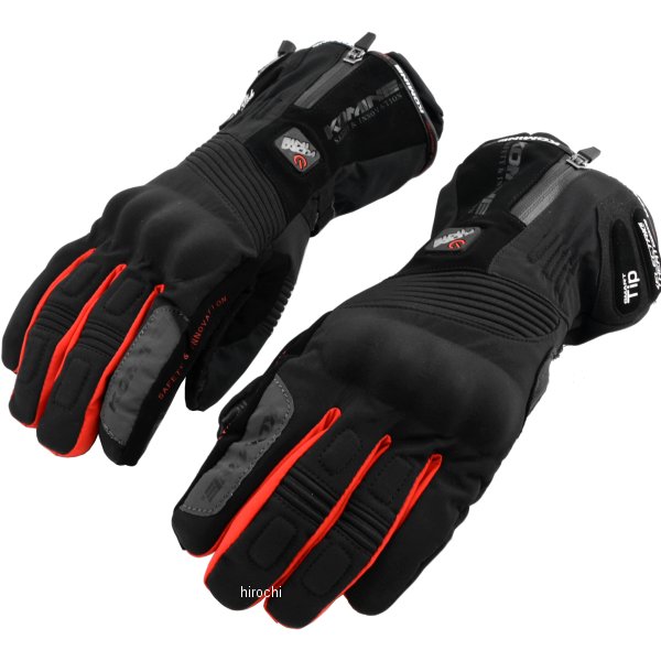 GK-804 エレクトリックヒートグローブ カシウス 黒/赤