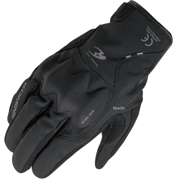 秋冬モデル AIR GEL プロテクトショートウインターグローブ 黒