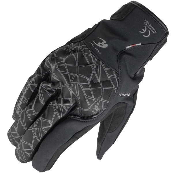 秋冬モデル AIR GEL プロテクトショートウインターグローブ クラッシュ ブラック
