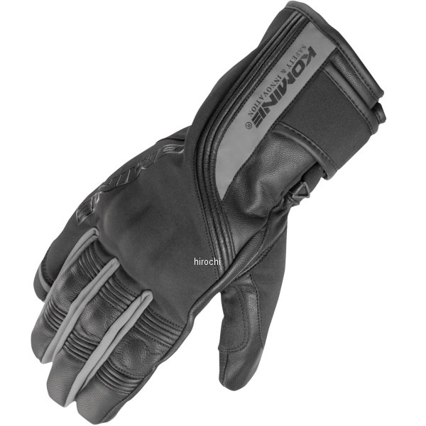 秋冬モデル プロテクトツーリングウィンターグローブ 黒/シルバー