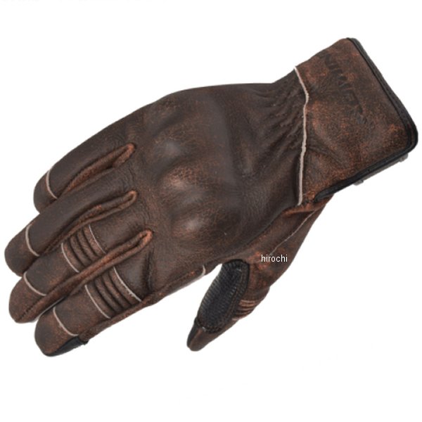 秋冬モデル プロテクト レザーウインターグローブ 茶