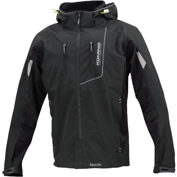 春夏モデル プロテクトハーフメッシュパーカ ゲンリ 黒