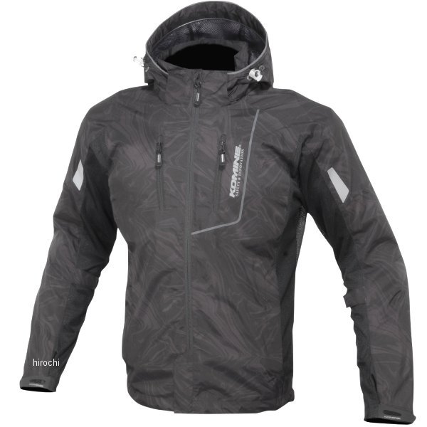 春夏モデル プロテクトハーフメッシュパーカ ゲンリ ブラックマーブル