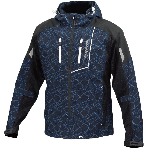 春夏モデル プロテクトハーフメッシュパーカ ゲンリ クラッシュ/黒