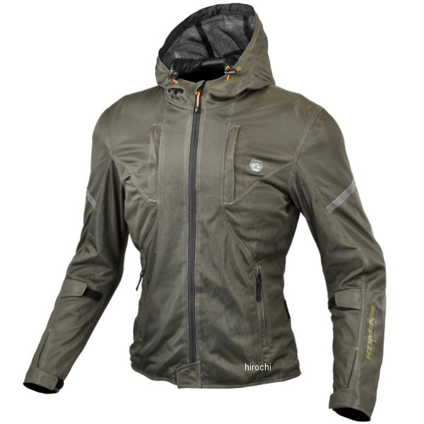 春夏モデル プロテクトメッシュパーカ オリーブ