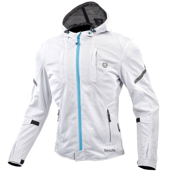 春夏モデル プロテクトメッシュパーカ シルバー