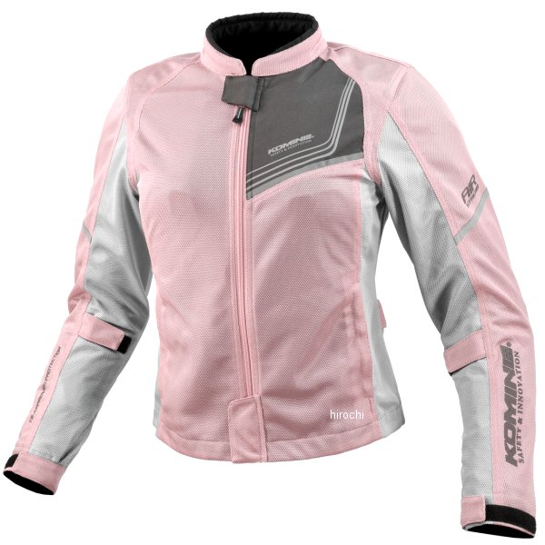 春夏モデル プロテクトフルメッシュジャケット-ジモン ライトピンク レディース