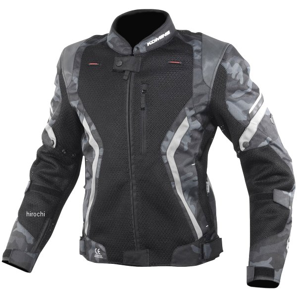 春夏モデル リフレクトメッシュジャケット ブラックカモ