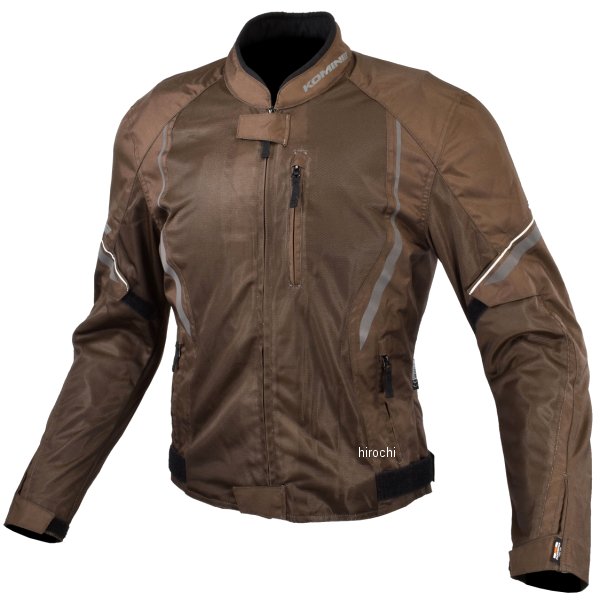 春夏モデル プロテクトハーフメッシュジャケット 茶