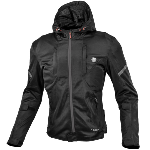 春夏モデル プロテクトメッシュパーカ 黒