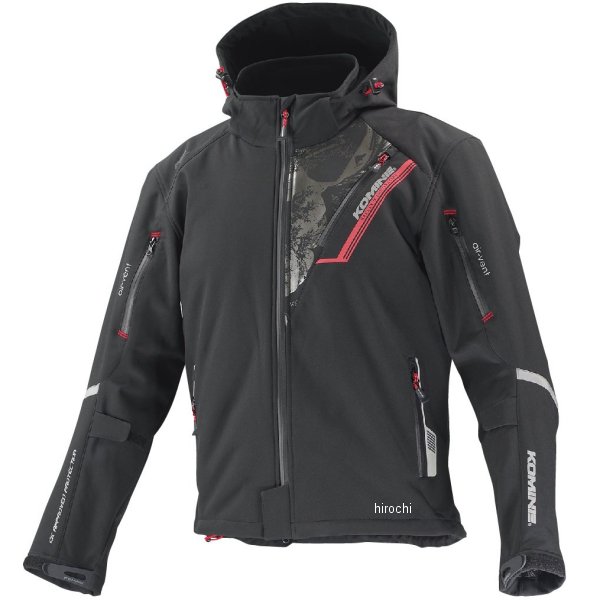 秋冬モデル プロテクト ソフトシェルウインターパーカー IFU 黒/フガク