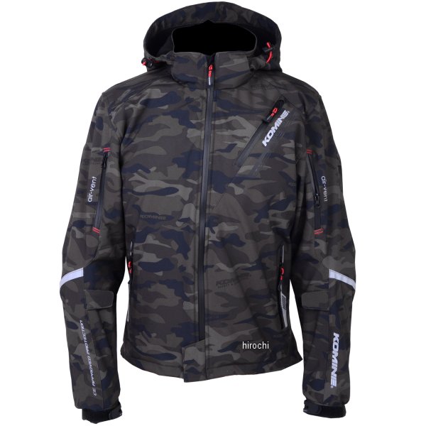 秋冬モデル プロテクト ソフトシェルウインターパーカー IFU カモフラージュ