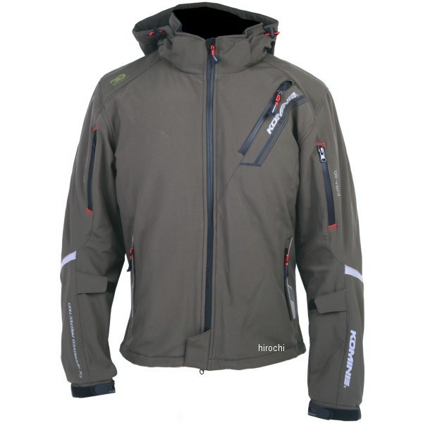 秋冬モデル プロテクト ソフトシェルウインターパーカー IFU ディープオリーブ