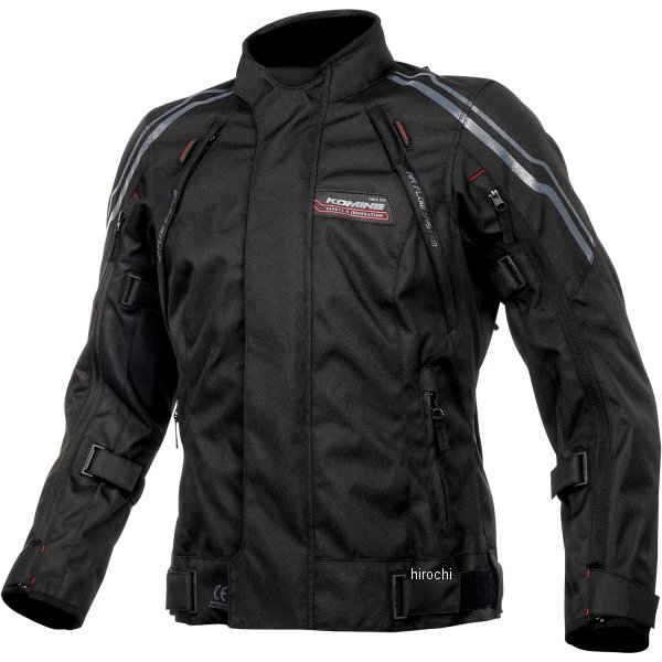 秋冬モデル フルイヤーシステムジャケット 黒/赤