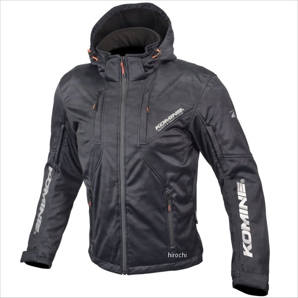 秋冬モデル P S-SHELL S パーカー コミネ 黒カモ