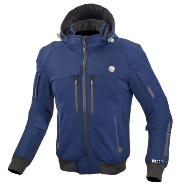 KOMINE 秋冬モデル スマートシェル システムパーカー ネイビー