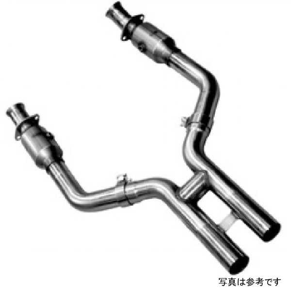 05-10 Ford Mustang GT 4.6L 3V Auto/Manual 2 1/2in x 2 1/2in OEM Cat H Pipe  HDR Req