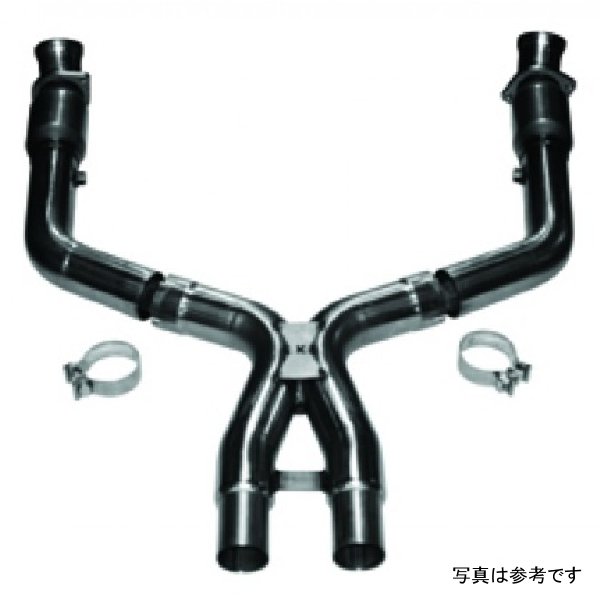 11-14 Ford Mustang GT 5.0L 4V 3in x 2 3/4in OEM Cat X Pipe  HDR Req