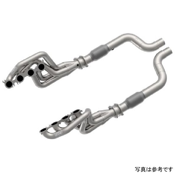 2020 Mustang GT500 5.2L 2in x 3in SS Headers w/GREEN Catted Connection Pipe