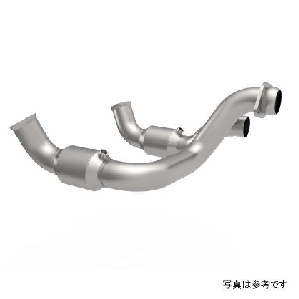 20-22 Ford F250 7.3L V8 / Ford F350 7.3L V8 3in SS High Output Green Catted Connecting Pipes
