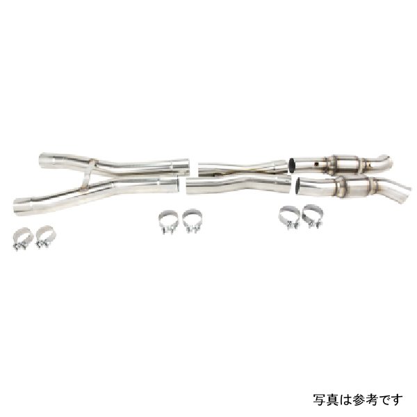 06-13 Chevy Corvette C6 ZO6/ZR1 LS9/LS7 GREEN catted X-Pipe ( Header Req)