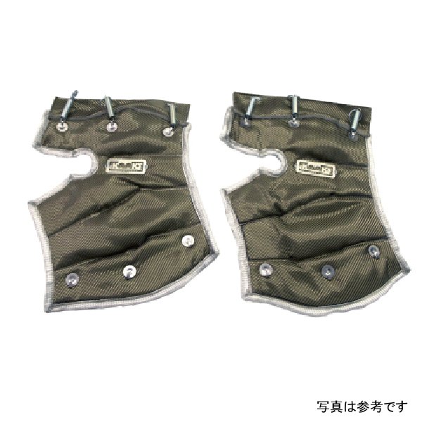 2020+ Chevrolet Corvette C8 LT2 6.2L Heat Shield Blankets for Ultra Green Catted Connect Pipes