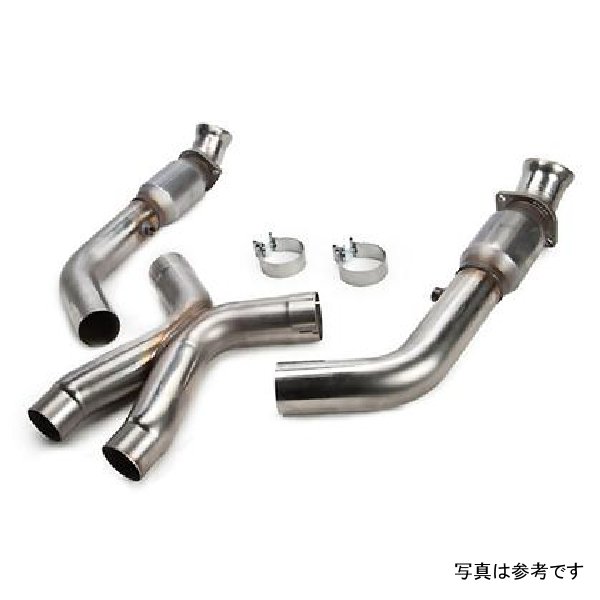 2016 + Chevrolet Camaro SS LT1 6.2L 3in x 2 3/4in OEM High Flow Catted Connections Pipes SS