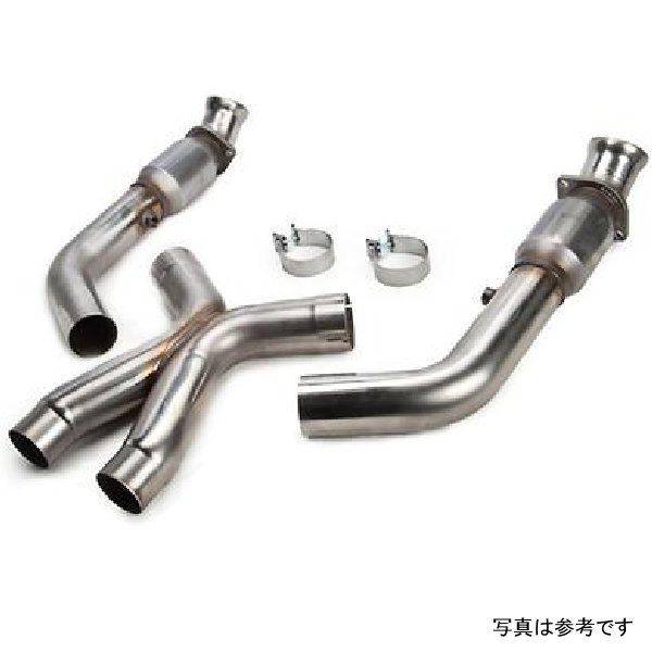 14+ GM 1500 Series Truck 6.2L 3in x OEM Out GREEN Cat SS Y Pipe  HDR Req