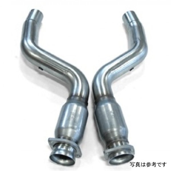 06-10 Charger SRT8 3in In x 2 3/4in Out GREEN Cat SS Conn. Pipes