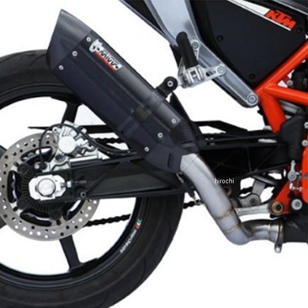 スリップオンマフラー SUONO 12年-16年 KTM 690デューク ブラックステンレス