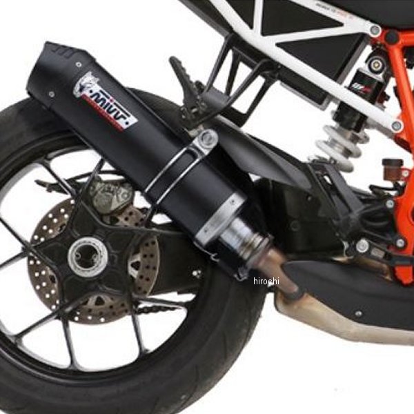 スリップオンマフラー OVAL 07年-13年 KTM スーパーデューク1290 カーボンキャップ