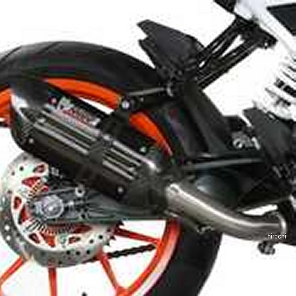 スリップオンマフラー SUONO 17年-20年 KTM 125DUKE ステンブラック