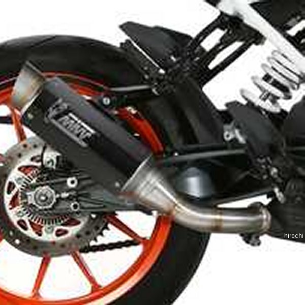 スリップオンマフラー GP PRO 17年-20年 KTM RC125 ブラックステンレス