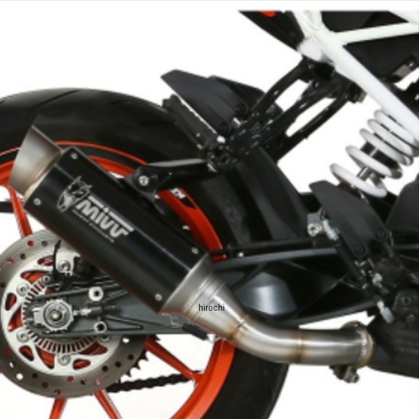 スリップオンマフラー GP PRO 17年-20年 KTM 390DUKE ブラックステンレス