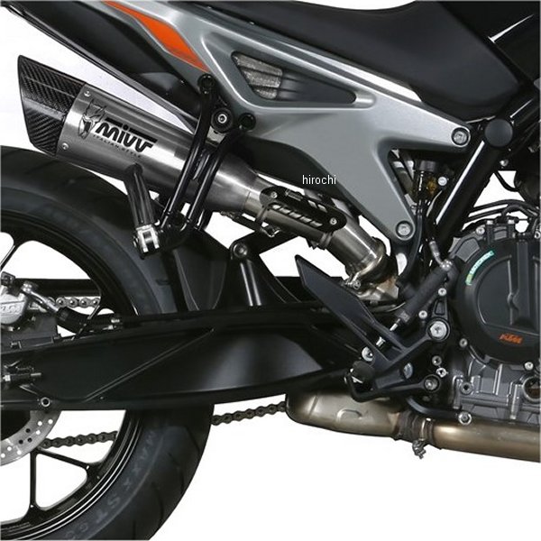 スリップオンマフラー X-M5 18年-20年 790デューク チタン