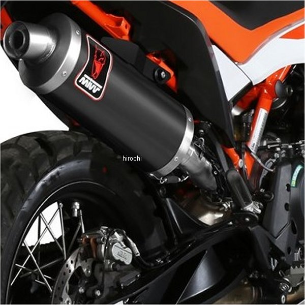 スリップオンマフラー DAKAR 19年-20年 790アドベンチャー ステンブラック