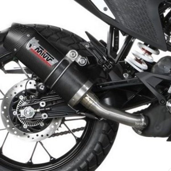 スリップオンマフラー OVAL 20年-22年 KTM 390 Adventure カーボン