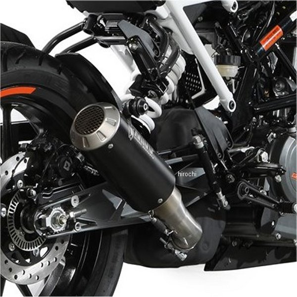 スリップオンマフラー MK3 BLACK 21年-22年 390デューク ブラックステンレス