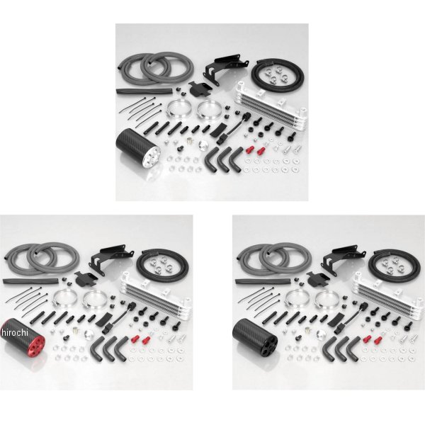 スーパー オイルクーラー 3段コア オイルキャッチタンク付 モンキー125